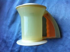 D26 Tupperware Rucki-Zucki Mehlsieb Puderzucker Zuckerfee süße müllerin orange