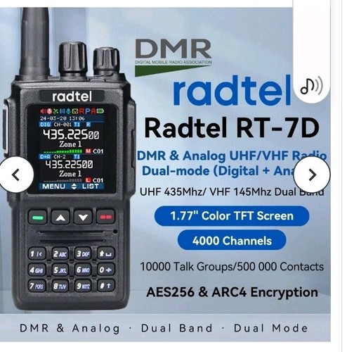 Radtel dmr funkgerät - radtel, rt-7d