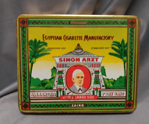 Alte cigarettendose simon arzt - alte,