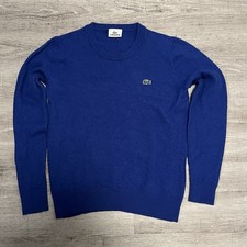 Lacoste Strickpullover Blau Gr. 3 (S) Herren