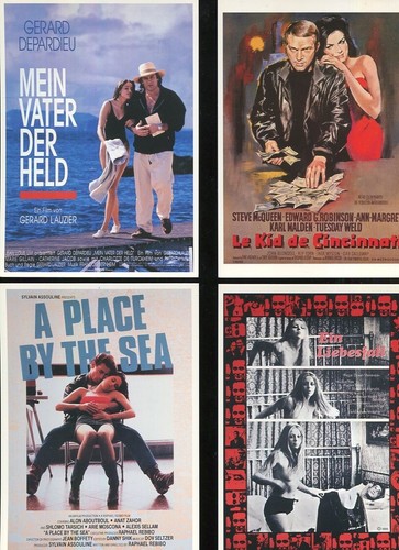 Cinema filmplakate set - cinema, 4