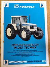 Lamborghini Formula 115 Prospekt Traktor tractor brochure  24