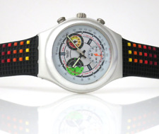ALL OVER  - SWATCH Irony Chrono - YCS1002C - Neu und ungetragen