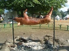 Spanferkel Grill selbst Geschmiedet