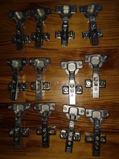 BLUM 12er Set Topfband mit Dämpfung 110° Scharnier mit Kreuzplatte