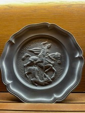 Zinn Teller - Heiliger Sankt