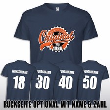 T-Shirt Geburtstag 50 40 30 18