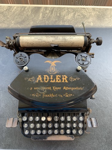 Adler original schreibmaschine - original,