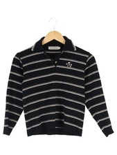 DONALDSON Kinder Pullover Gr. 152 Schwarz Gestreift Mickey Mouse Preppy