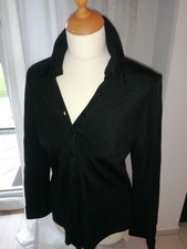 ZARA Bluse Schwarz Basic