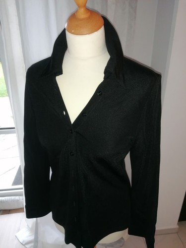 Zara bluse schwarz basic - zara,