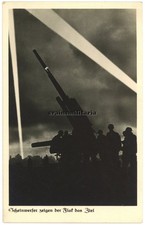 Orig. Foto AK Flakscheinwerfer