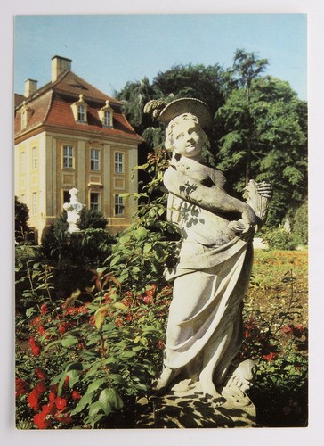 Postkarte barockschloß - postkarte,