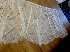 Vintage Gardine Spitze Vorhang