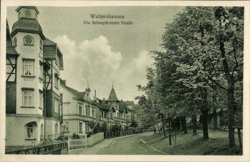 Waltershausen in - ak,