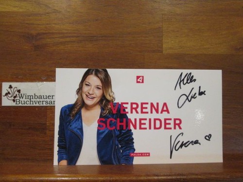 Original autogramm verena - original,