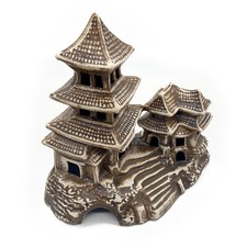 Aquarium Dekoration XXL China Tempel 27x16x25cm Deko Terrarium Höhle ZooPaul