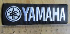 Aufnäher / Aufbügler/ Patch: YAMAHA - Logo - schwarz / weiss - Rar!