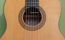 7/8 Konzert-Gitarre Aranjuez A4Z-Sen Zeder massiv wie neu 1A Top Lady-Guitar!