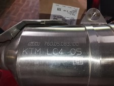 Motorrad, KTM Auspuff