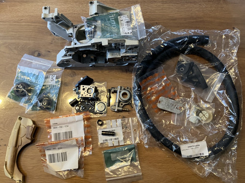 Ersatzteile konvolut stihl 024 - ersatzteile,