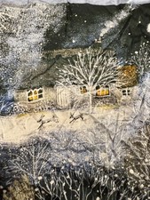 Künstler Seidenmix Tuch