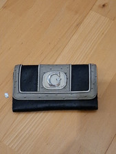 GUESS DAZZLE Clutch Schwarz, Damentasche Abendtasche gebraucht