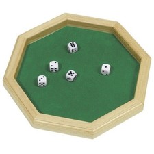 goki Würfelteller Holz 5