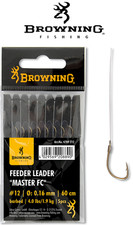 Browning Feeder Master Vorfachhaken Feederhaken-Stipphaken / Mustad-Haken 8Stück