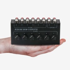 6-Kanal-Audio-Mixer Tragbarer