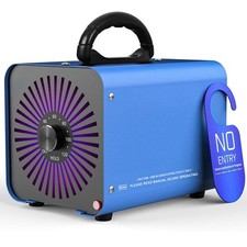 Blau Ozongenerator 60000mg/h Ozonisator, Industrieller Ozongerät Luftreiniger DE