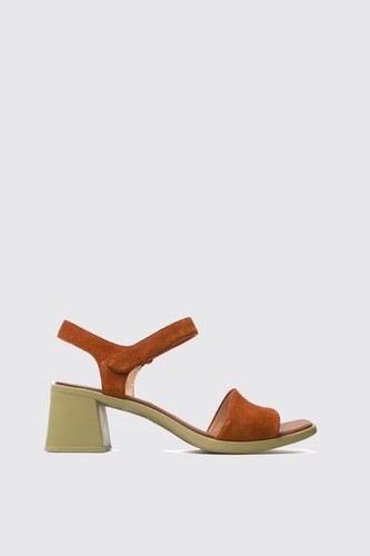 Women camper heels - women, orange