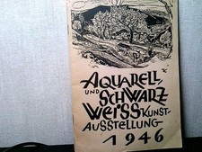 Aquarell- und Schwarz Weiss