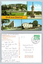 Oberhof Postcard Featuring