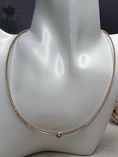 Echte Halskette 18 kt