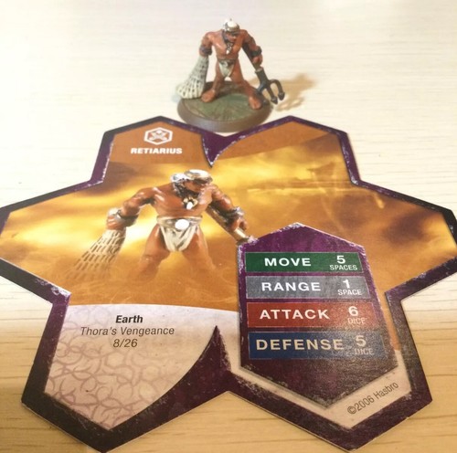 Heroscape retiarius - heroscape, „retiarius“