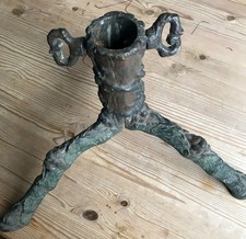 Christbaumständer Baumwurzel schwer Gußeisen selten