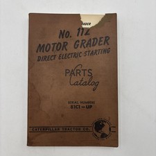 Caterpillar 212 Motor Grader