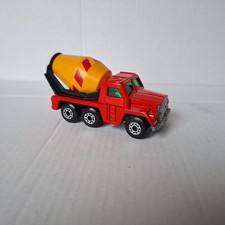 Matchbox Superfast No.19 Cement Truck ❤️💛 Rot Gelb England 1977 - 1981