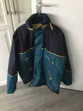Kentex Herren wasserdichte Jacke Segeljacke  Gr. M blau grün