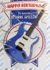 Soundkarte geburtstag blaue - soundkarte,