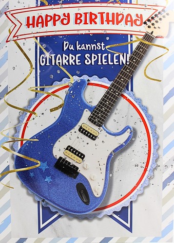 Soundkarte geburtstag blaue - soundkarte,