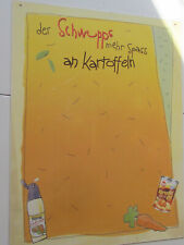 schönes Schild Metallschild pfanni blechschild Der Schwupps mehrWerbung 40 x30cm