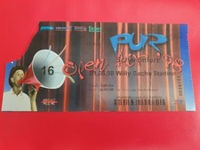 PUR, Open Air 1.8.1998,  Konzertkarte  für Sammler