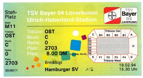 Ticket bayer leverkusen - bl,