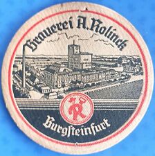 Alter Bierdeckel VK Brauerei A. Rolinck Burgsteinfurt um 1934