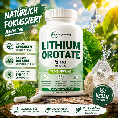Orotate 5mg 240 kapseln - 5mg,