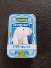 Alte Blech -Pfefferminzdose