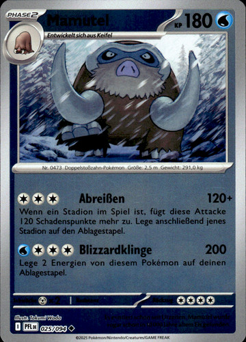 Pokemon tcg mamutel fatale - tcg,