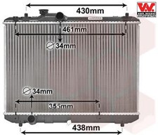 VAN WEZEL 52002083 Kühler